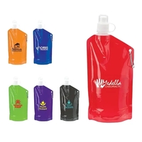 1.44" x 11.38" x 5.12" collapsible polyethylene water bottle holds up... from...
