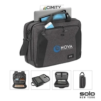 Solo® Voyage Briefcase... from ASI 67866 Logomark/Valumark