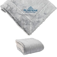 Charleston 50" x 60" Faux Fur Throw... from ASI 67866 Logomark/Valumark