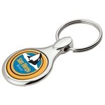 Apparier Round Keyring