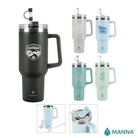 Manna™ Atlas 40 oz. Double Wall Stainless Steel Travel Tu...... from ASI...