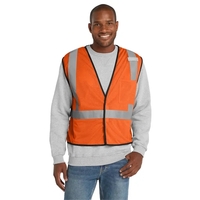 CornerStone ANSI 107 Class 2 Economy Mesh One-Pocket Vest.... from ASI 84863...