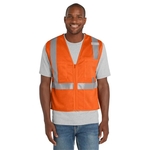 CornerStone ANSI 107 Class 2 Mesh Zippered Vest.