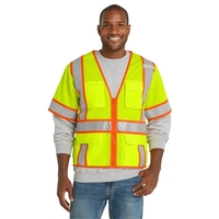 CornerStone ANSI 107 Class 3 Surveyor Mesh Zippered Two-T...... from ASI...
