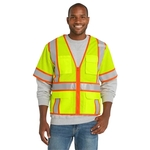 CornerStone ANSI 107 Class 3 Surveyor Mesh Zippered Two-T...