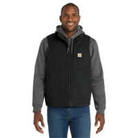 Carhartt Sherpa-Lined Mock Neck Vest... from ASI 84863 SanMar