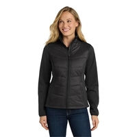 Port Authority Women's Hybrid Soft Shell Jacket.