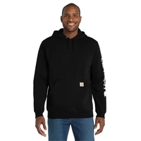 Carhartt Midweight Hooded Logo Sweatshirt... from ASI 84863 SanMar