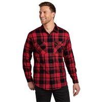 Port Authority Plaid Flannel Shirt.