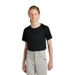 Sport-Tek Youth PosiCharge Competitor 2-Button Henley