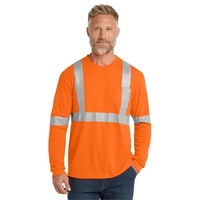 CornerStone ANSI 107 Class 2 Long Sleeve Safety T-Shirt.