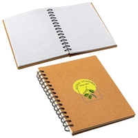 Cardboard Spiral Notebook... from ASI 36730 Ariel Premium Supply Inc