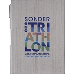 FSC® Mix 6" x 8.5" Bari Notebook with Pen