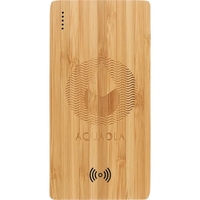 Plank 5000 mAh Bamboo Wireless Power Bank... from ASI 66887 PCNA / Leeds