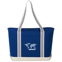 20 oz. cotton canvas boat tote with zipper closure.... from ASI 66887 PCNA /...