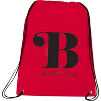 16.5" x 13" drawstring bag with large open main compartment.... from ASI...