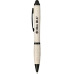 Nash Wheat Straw Ballpoint Stylus Pen