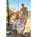 Mykonos Reversible Beach Towel