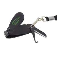 Fishing Clippers Multi-Tool with cutting knife, line pick, and clippers...