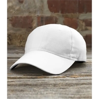 6 Panel Brushed Twill Cap