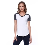 Womens Varsity V-Neck Tee
