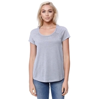 Womens CVC Loose Raglan
