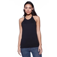 Womens CVC Halter Tank Top