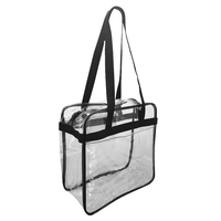 Clear Zippered Tote
