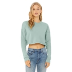 Womens Cropped Crew Fleece