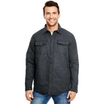 Mens Quilted Flannel Jacket
