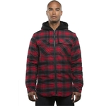 Mens Hooded Flannel Jacket