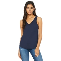 Womens Flowy V-Neck Tank
