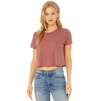 Womens Flowy Cropped Tee