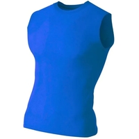 A4 Compression Muscle Crew. 5 ounce. 80% polyester/20% spandex.... from ASI...