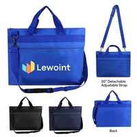 17.5"W x 13"H x 1"G (Bottom Gusset) document bag made of... from ASI 37980...