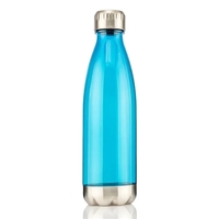24 ounce Tritan® copolyester plastic bottle with stainless steel threaded...