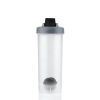 24 ounce single wall plastic Shake & Burn bottle with plastic... from ASI...