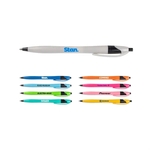 Colored Honesty Pen with Black or White Accent