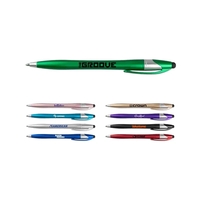 Plastic stylus pen with an enlarged barrel and impact-resistant tip.... from...