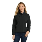 Port Authority Women's Textured Soft Shell Jacket.