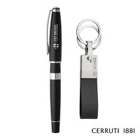 Cerruti 1881® Bicolore Rollerball Pen & Zoon Key Ring Gift Set... from ASI...
