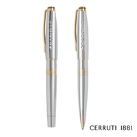 Cerruti 1881® Bicolore Ballpoint Pen & Rollerball Pen Gift Set... from ASI...