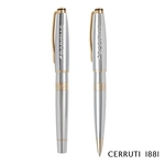 Cerruti 1881® Bicolore Ballpoint Pen & Rollerball Pen Set
