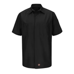 Red Kap Shirts - Men's Short Sleeve Two-Tone Crew Shirt