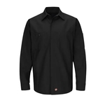 Red Kap Shirts - Men's Long Sleeve Two-Tone Crew Shirt