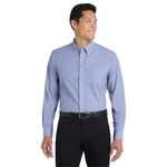 Port Authority Tall Crosshatch Easy Care Shirt.