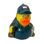 Rubber Blue Collar Mechanic Duck
