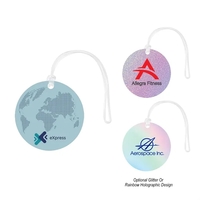 Acrylic Bag Tag - Circle
