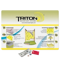 13"x19"x1/4" - Heavy Duty Fabric Counter Mat - Made in the... from ASI 49716...