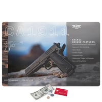 12" x 18" x 1/8" - Heavy Duty Fabric Counter Mat... from ASI 49716 Digispec &...